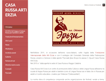 Tablet Screenshot of casarussa.org